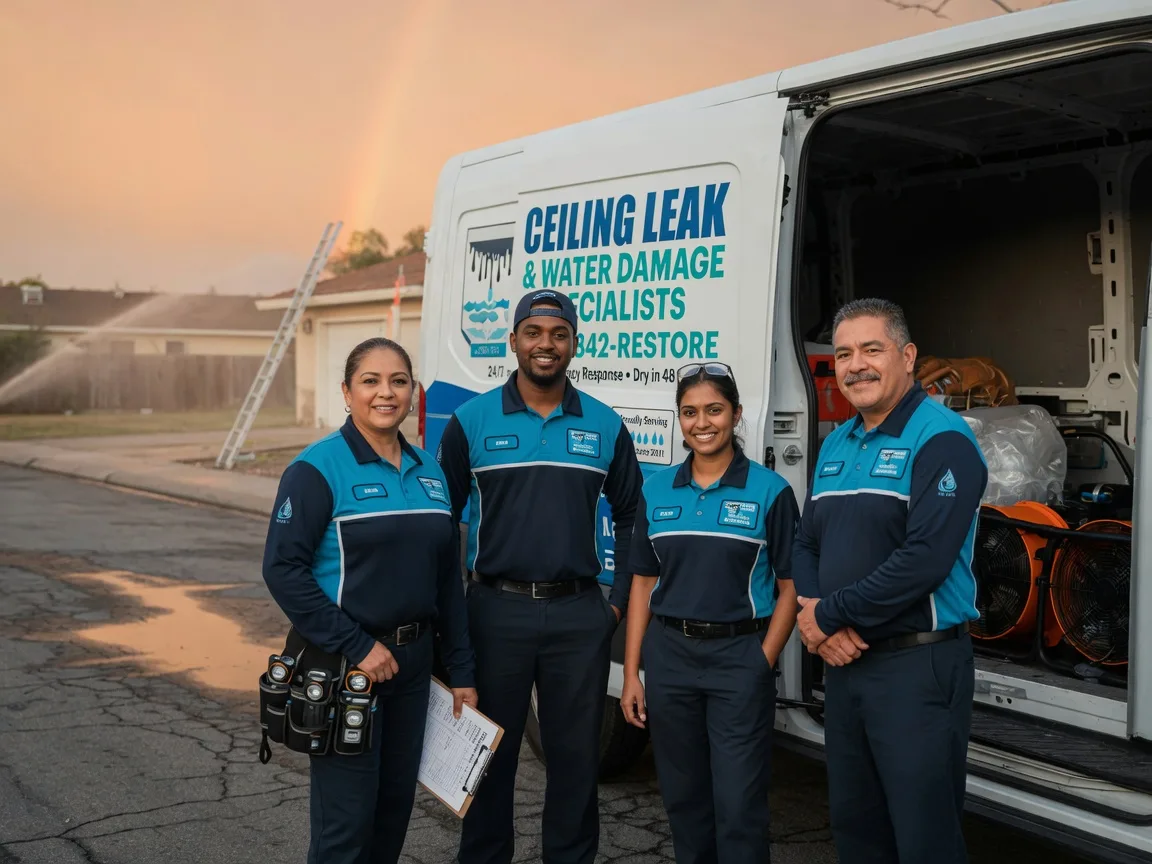 Ceiling Leak Cleanup company in Blanket, TX